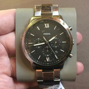 Men’s Stainless Steel Fossil Watch